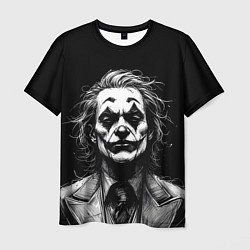 Мужская футболка Joker - clown