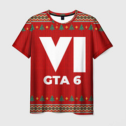 Мужская футболка GTA 6 new year