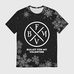 Мужская футболка Снежный Bullet For My Valentine