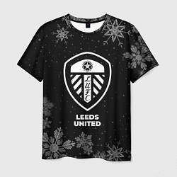 Мужская футболка Снежный Leeds United