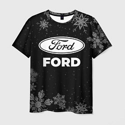 Мужская футболка Снежный Ford