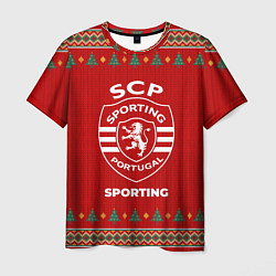 Мужская футболка Sporting new year