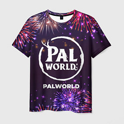 Мужская футболка Праздничный Palworld