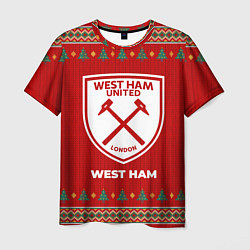 Мужская футболка West Ham new year