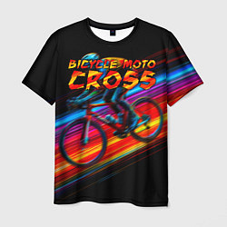 Мужская футболка Bicycle moto cross