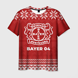 Мужская футболка Новогодний Bayer 04