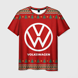 Мужская футболка Volkswagen new year