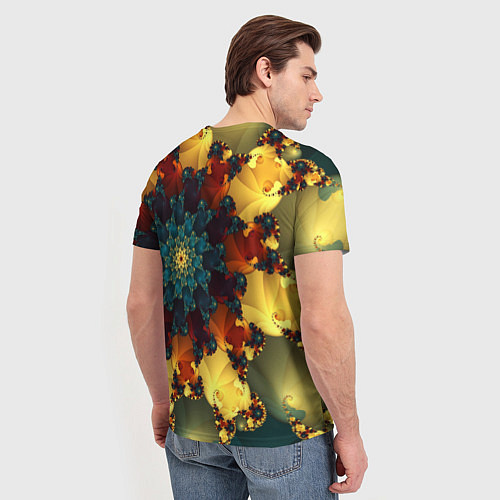 Мужская футболка Психоделика / 3D-принт – фото 4