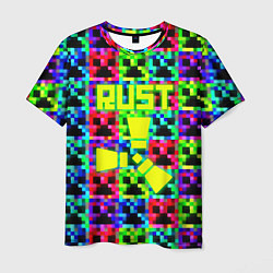 Мужская футболка Minecraft x rust