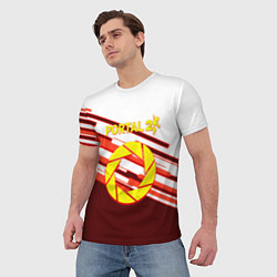 Футболка мужская Portal geometry game, цвет: 3D-принт — фото 2