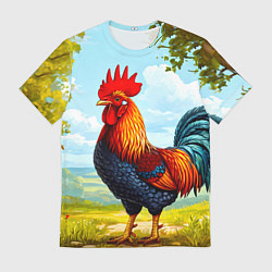 Мужская футболка Петушок