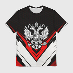Мужская футболка Герб России - униформа