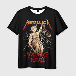 Мужская футболка Metallica justice for all