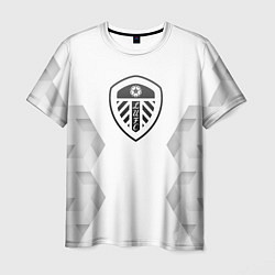 Мужская футболка Leeds United white poly