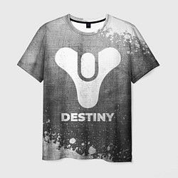 Мужская футболка Destiny - grey gradient