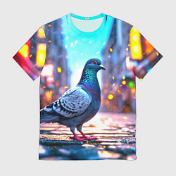 Мужская футболка Городской голубь