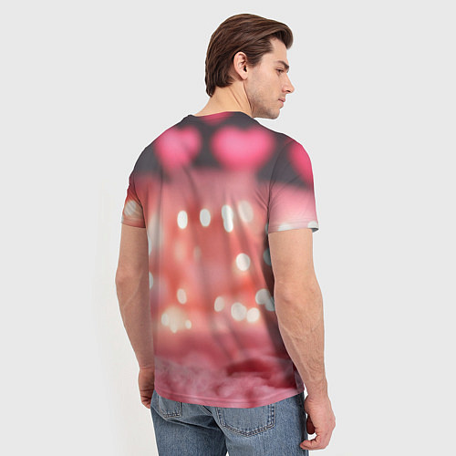 Мужская футболка Чихуахуа с сердечком / 3D-принт – фото 4