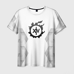 Мужская футболка Final Fantasy white poly