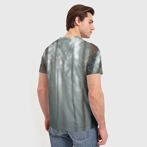 Мужская футболка Советский медведь с автоматами / 3D-принт – фото 4