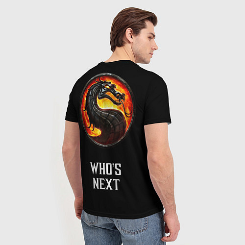 Мужская футболка Mortal kombat - baraka / 3D-принт – фото 4