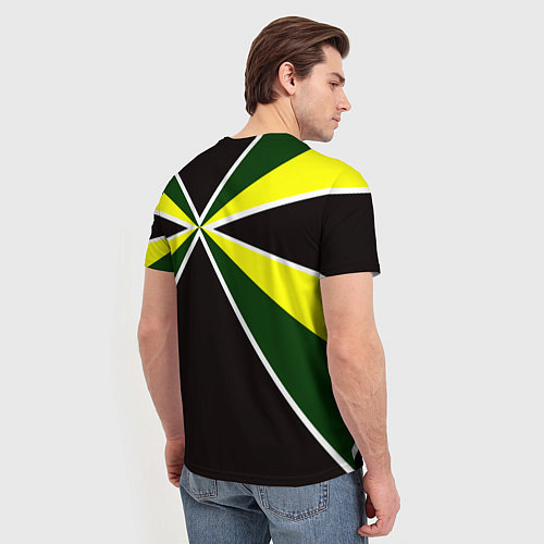 Мужская футболка Мотострелковые войска: шеврон без текста / 3D-принт – фото 4