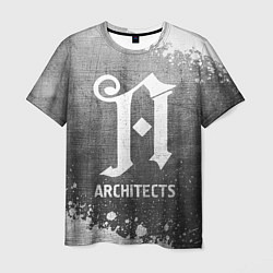 Мужская футболка Architects - grey gradient