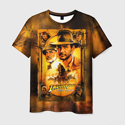 Мужская футболка Indiana Jones and raiders of lost ark