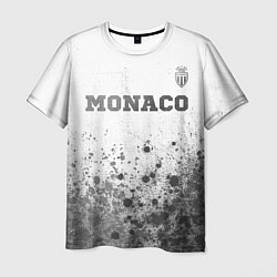 Мужская футболка Monaco - white gradient посередине