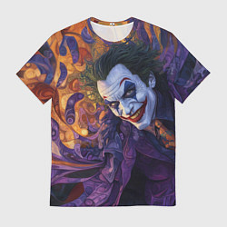 Футболка мужская Джокер психоделика, цвет: 3D-принт