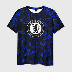 Футболка мужская Chelsea blue energy, цвет: 3D-принт