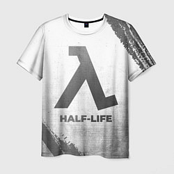 Футболка мужская Half-Life - white gradient, цвет: 3D-принт