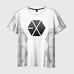 Мужская футболка Exo white poly