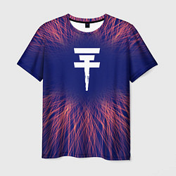 Мужская футболка Tokio Hotel red energy
