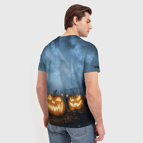 Мужская футболка Костюмы для halloween / 3D-принт – фото 4
