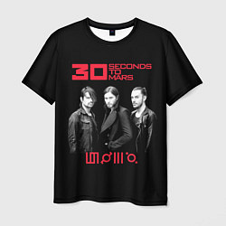 Мужская футболка 30 Seconds to Mars poster