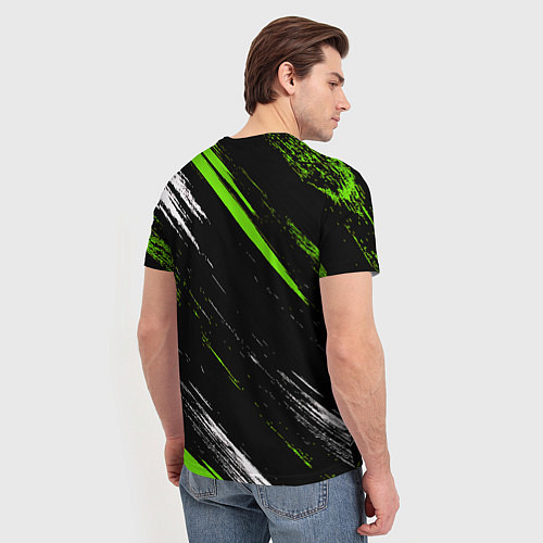 Мужская футболка Sports suit / 3D-принт – фото 4