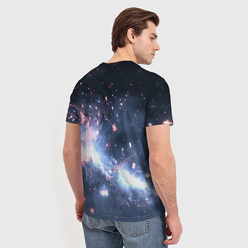 Мужская футболка Человек - паук в полете / 3D-принт – фото 4