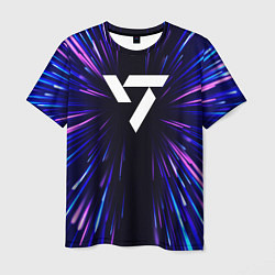 Мужская футболка Seventeen neon energy