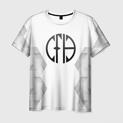 Мужская футболка Pantera white poly