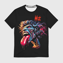 Футболка мужская Mick Jagger - Rolling Stones, цвет: 3D-принт