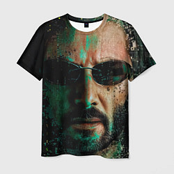 Футболка мужская Matrix - Keanu Reeves, цвет: 3D-принт