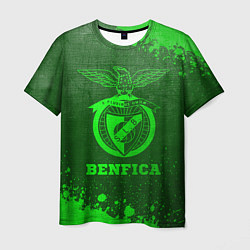 Мужская футболка Benfica - green gradient