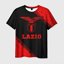 Мужская футболка Lazio - red gradient