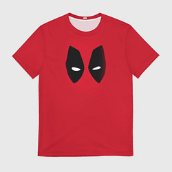 Мужская футболка Дэдпул взгляд