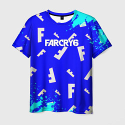 Мужская футболка Farcry 6 pattern