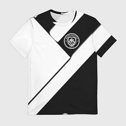 Футболка мужская Манчестер Юнайтед геометрия, цвет: 3D-принт