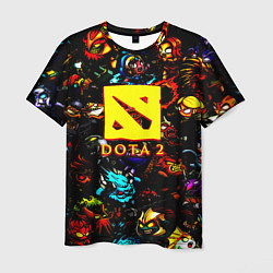 Мужская футболка Dota2 персонажи