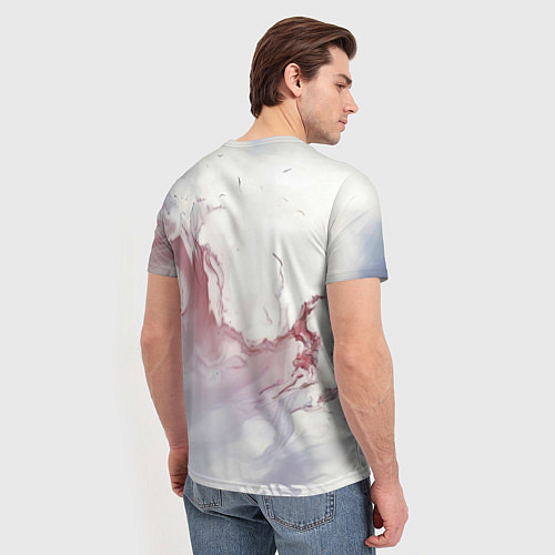 Мужская футболка Бэтмен в тумане / 3D-принт – фото 4