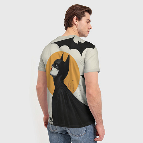 Мужская футболка Девушка Бэтмен / 3D-принт – фото 4