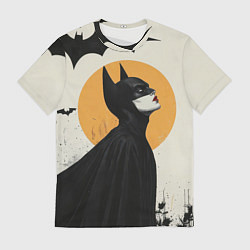 Мужская футболка Девушка Бэтмен